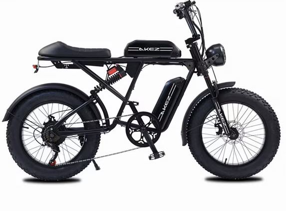 Akez S1 dual battery for extended riding/ front rear shocks